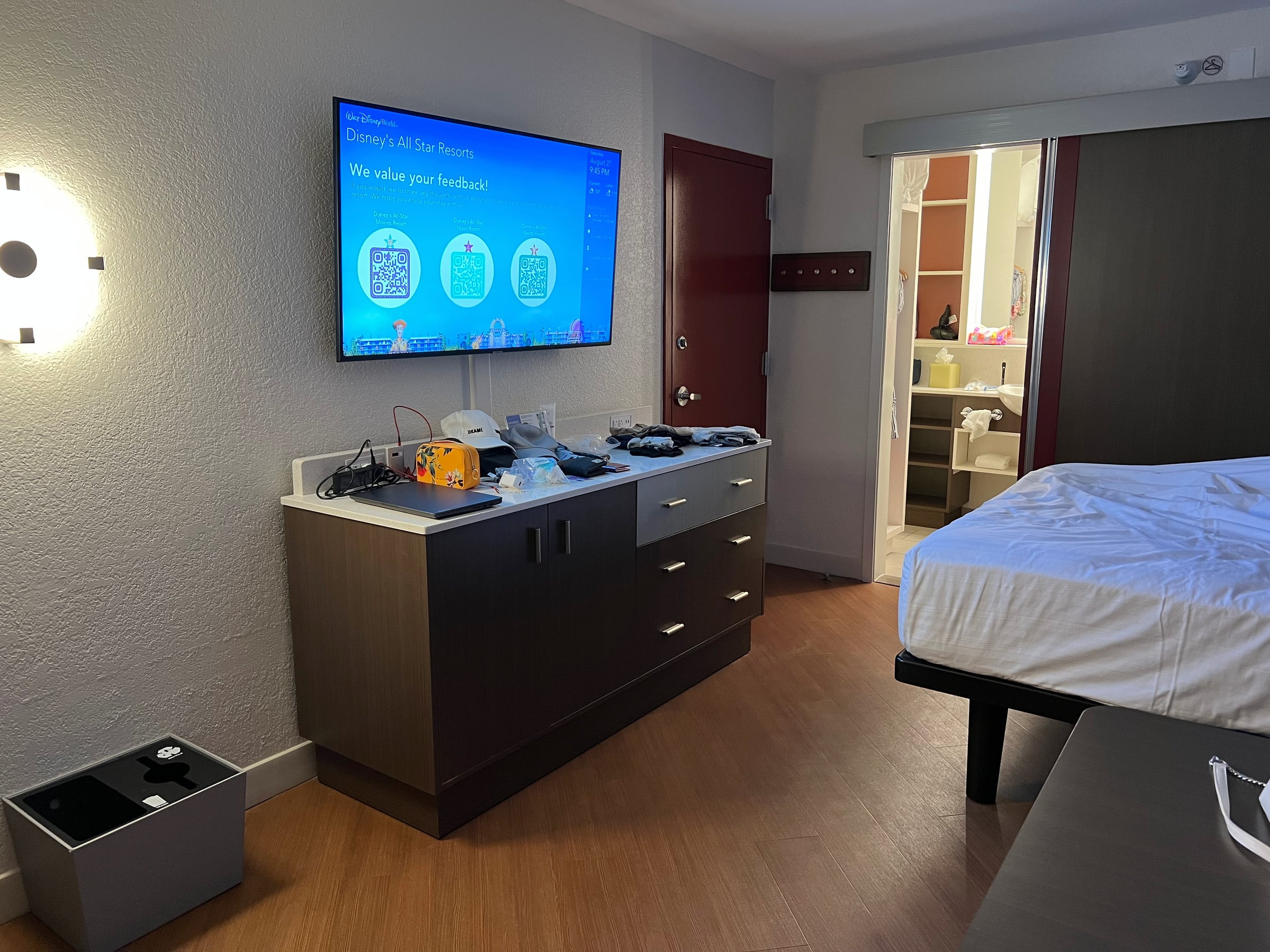 Our room at All-Star Music.