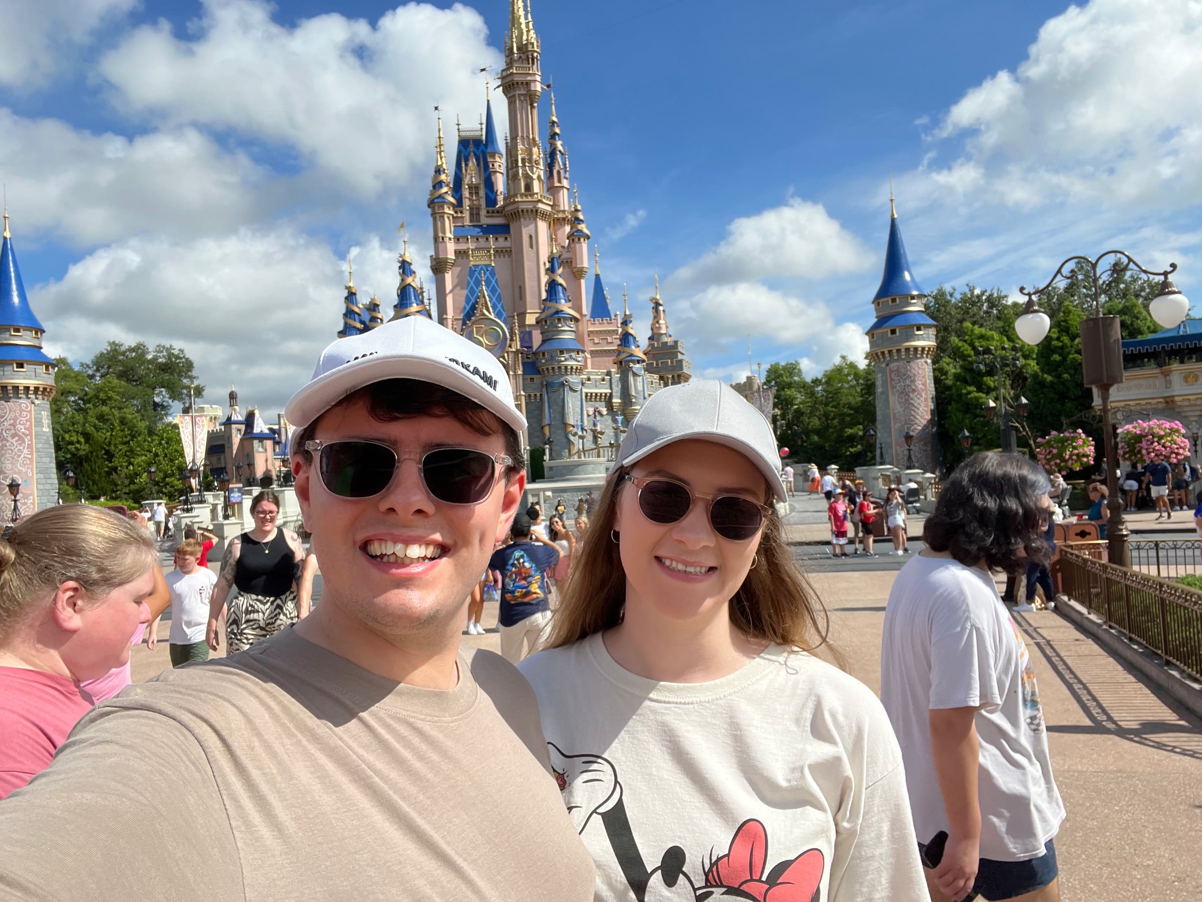 Together at Magic Kingdom.