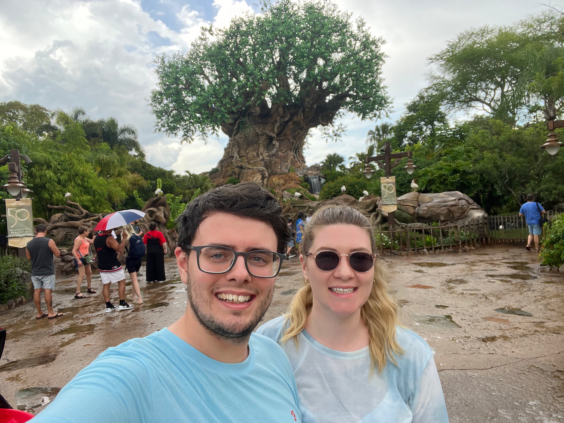 One more photograph by the Tree of Life.