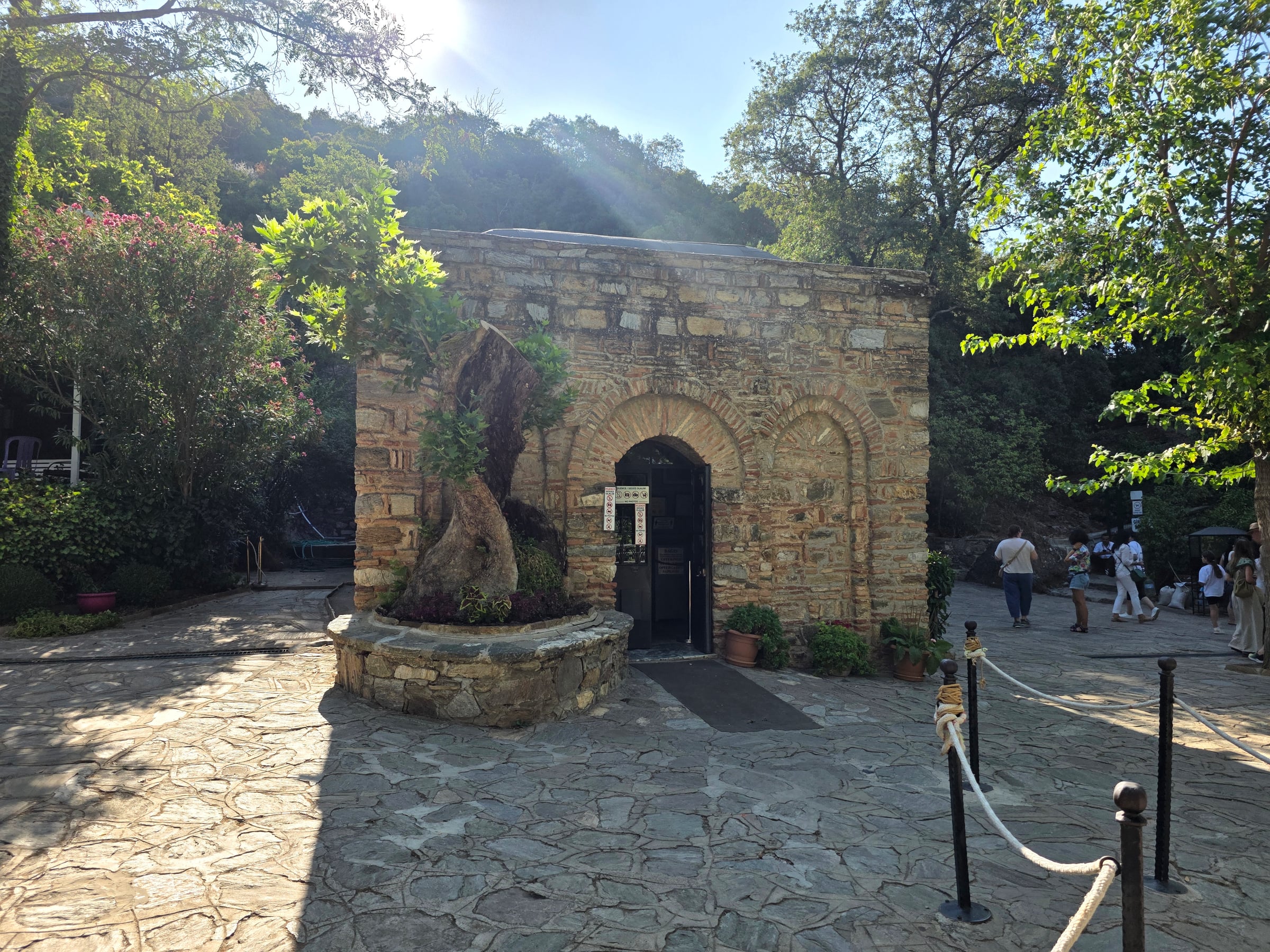 The House of the Virgin Mary, our first stop on the private tour.