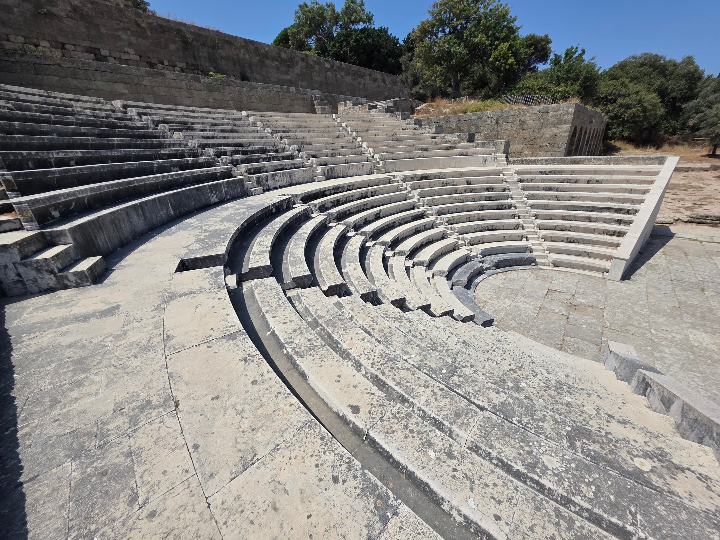 The small theatre beside the stadium.
