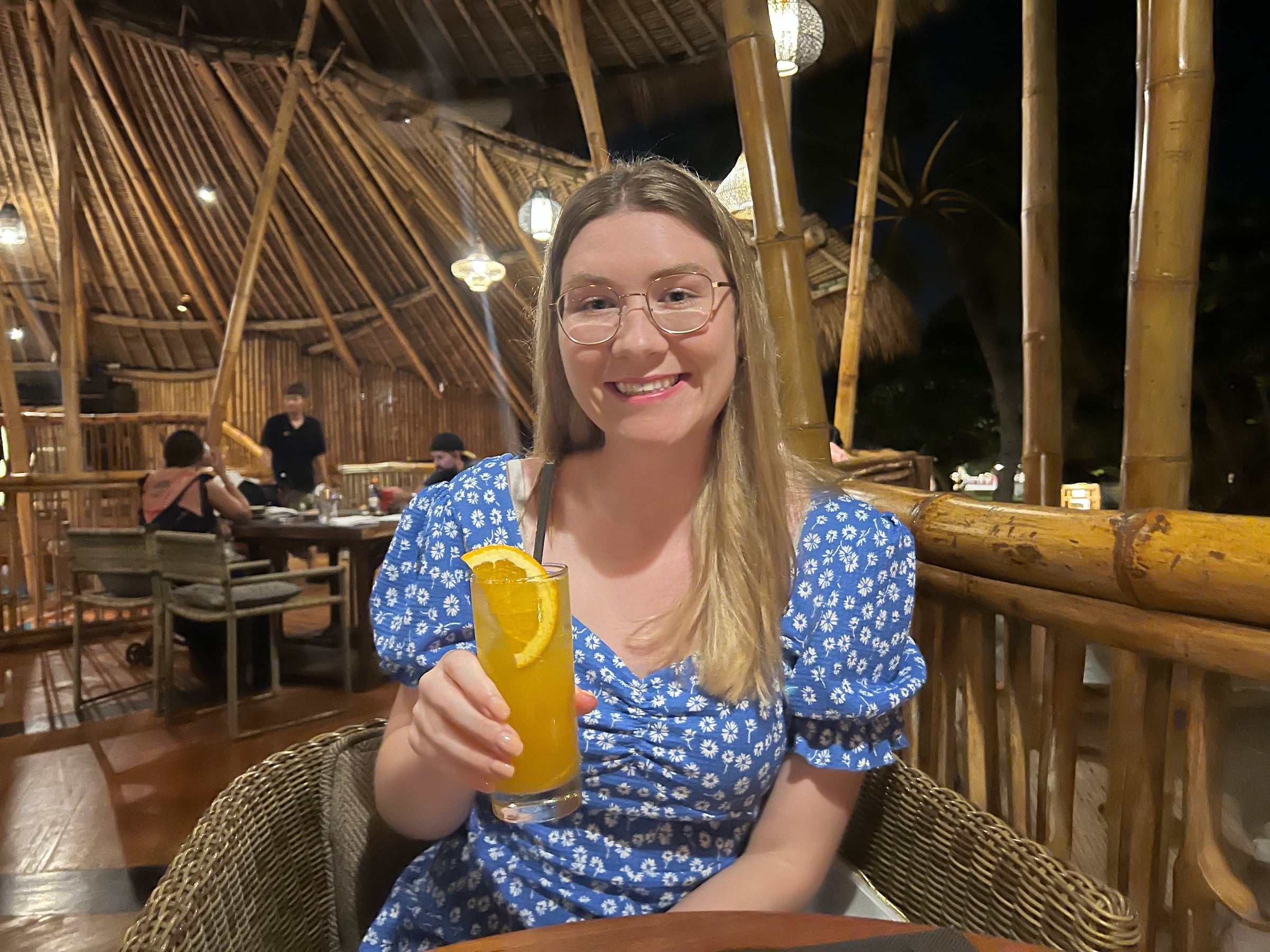 One of our last dinners in Bali.