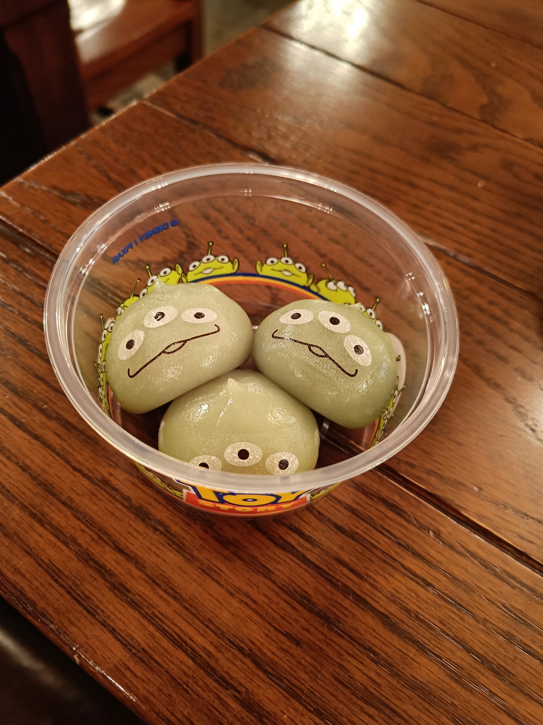 Little Green Dumplings at DisneySea.