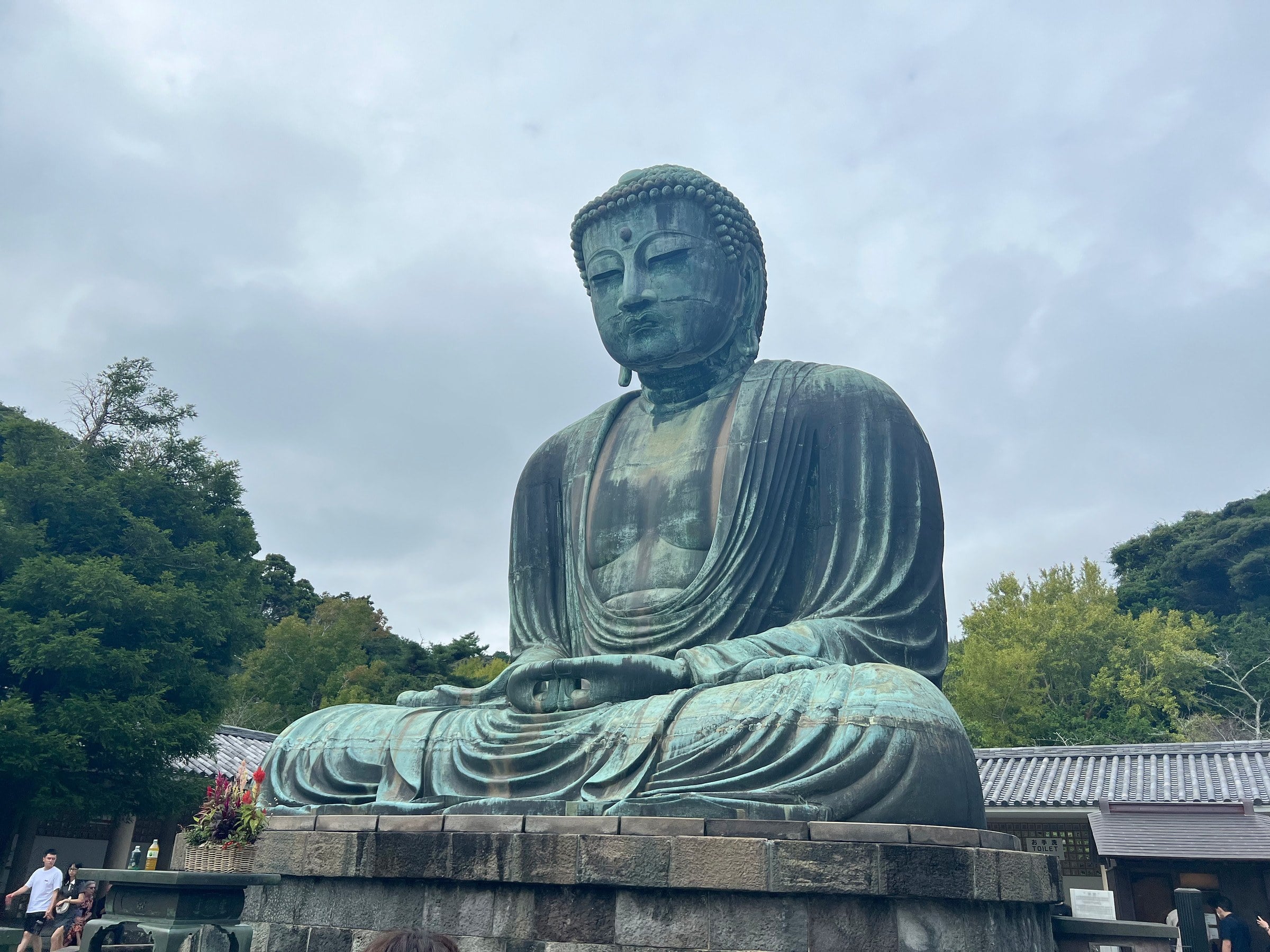 The Great Buddha in Kamakura.