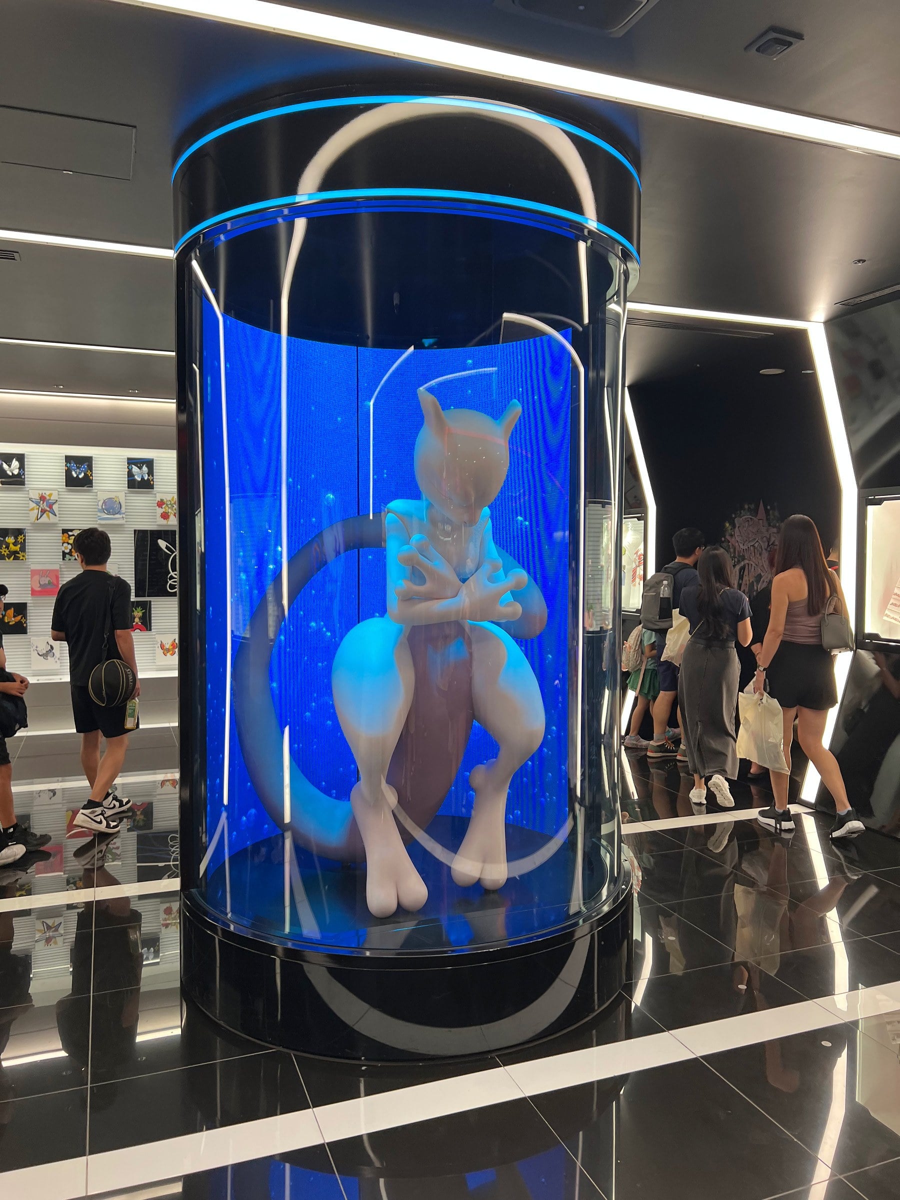 Mewtwo at the Pokémon Center in Shibuya.