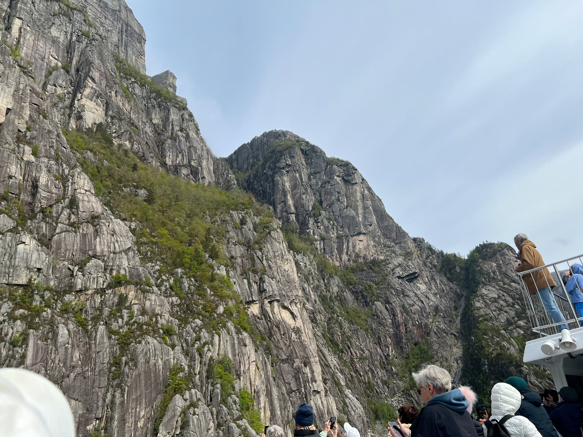 Cliffs above Lysefjord.