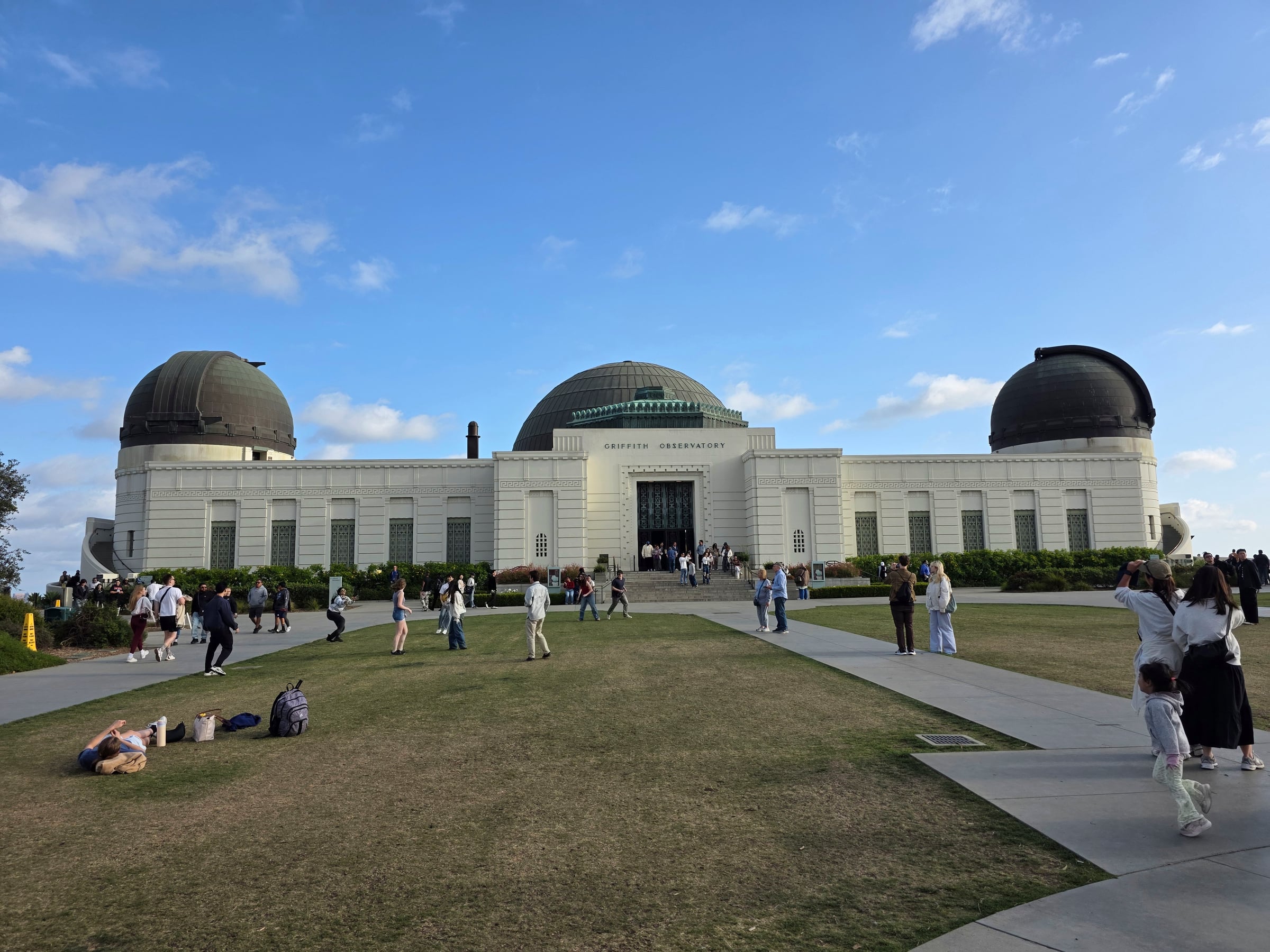 Griffith Observatory above Los Angeles.