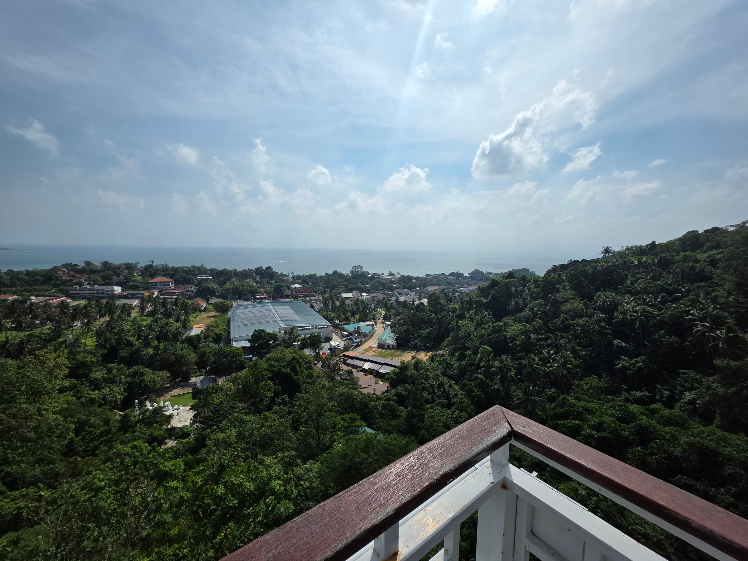 Looking out across Lamai.